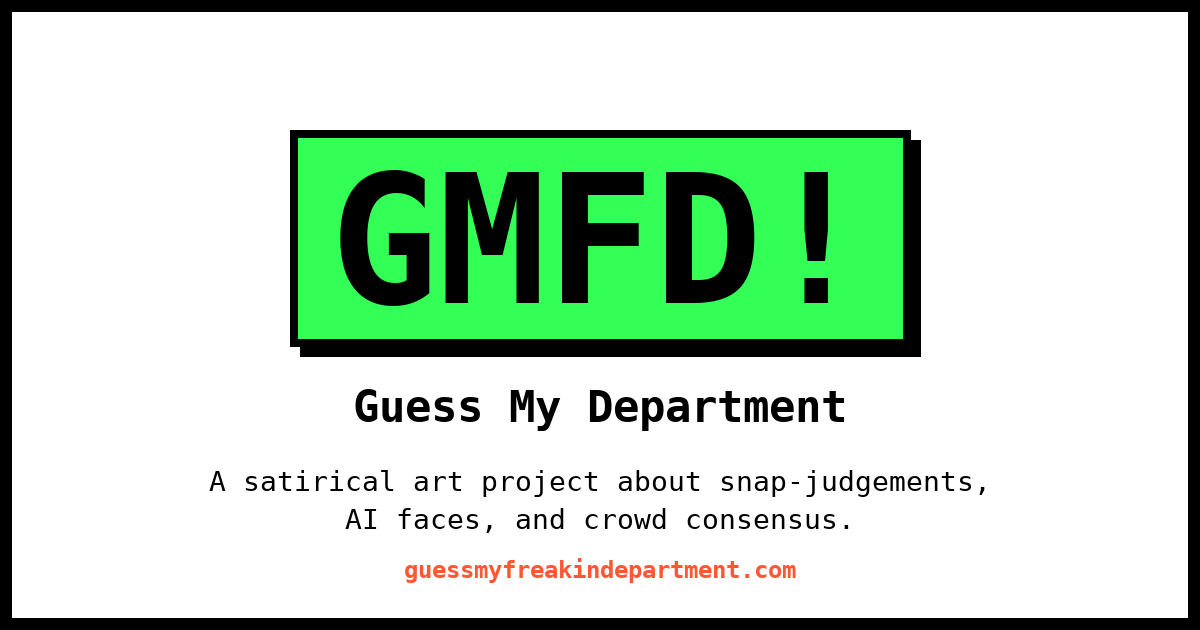 I built a game where you guess an AI employee's department, and the "right" answer is whatever every